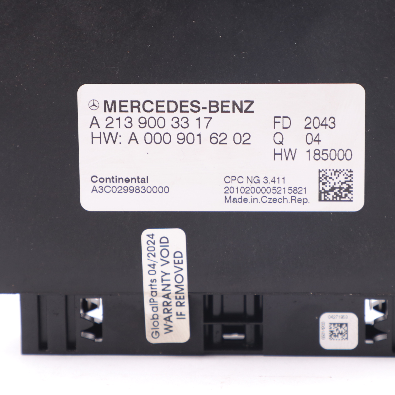 Antriebsstrangmodul Mercedes V177 Diesel OM654 Automatikgetriebe-Steuergerät