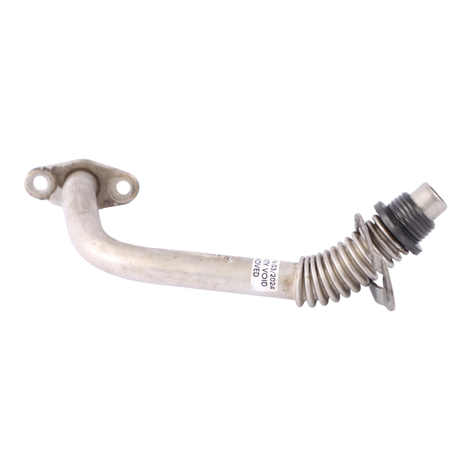 Mercedes W204 W212 Turbolader Turboöl Rücklaufleitung Schlauch A2740900377