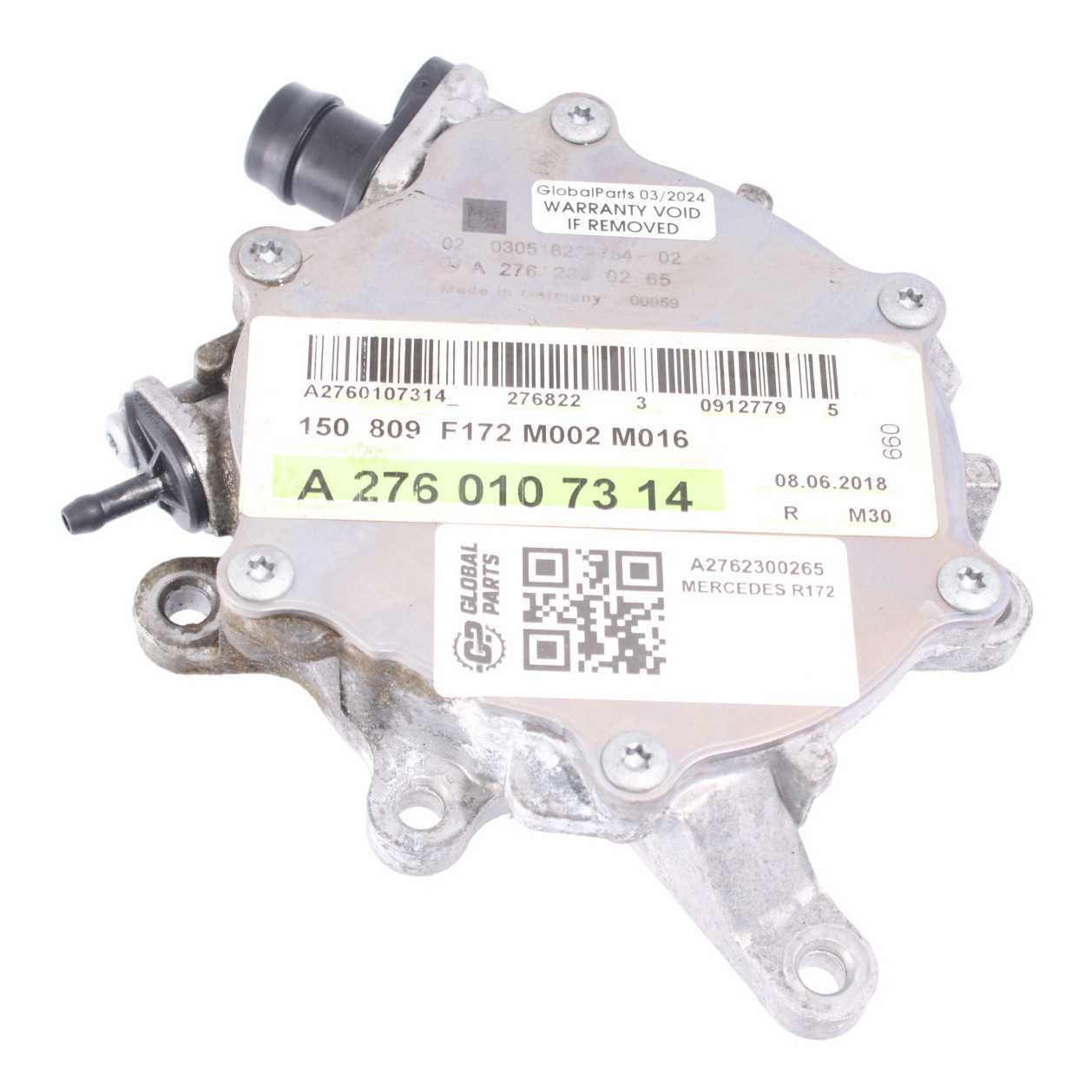 Mercedes W204 W205 C207 W212 W213 Benzin Motor Unterdruck Pumpe A2762300265