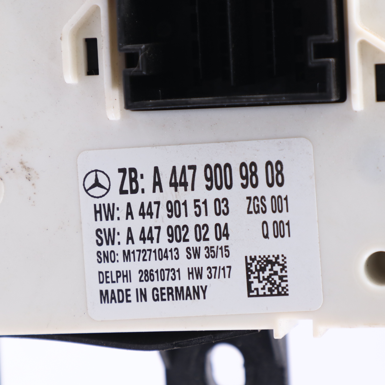 Mercedes W447 Sicherungskasten Relaissteuergerät Elektromodul SAM 4479009808