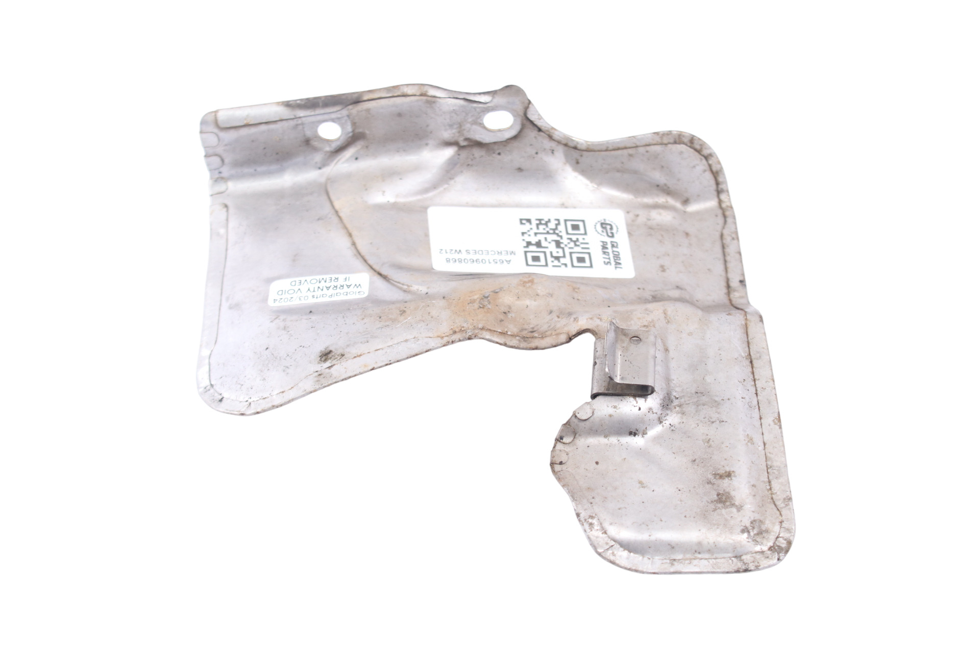 Hitzeschild Mercedes W212 OM651 Turbolader Abschirmblech A6510960868