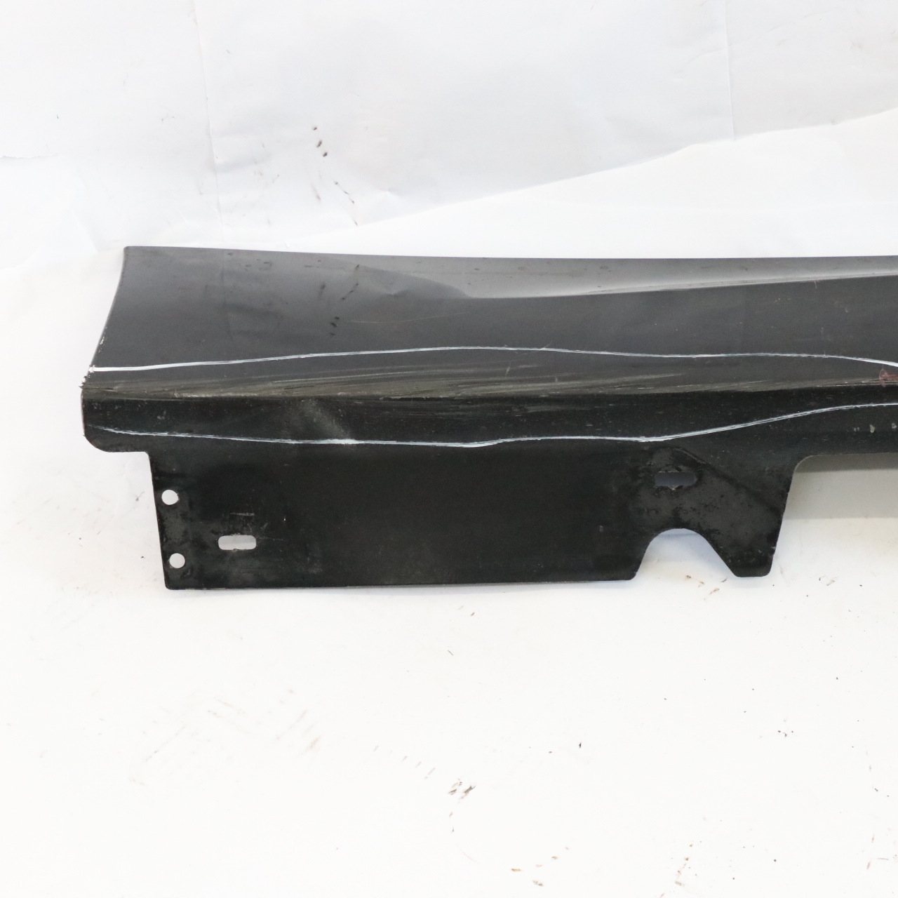 BMW 3 E90 E91 LCI Sill Strip Side Skirt Right O/S Black Sapphire Metallic - 475