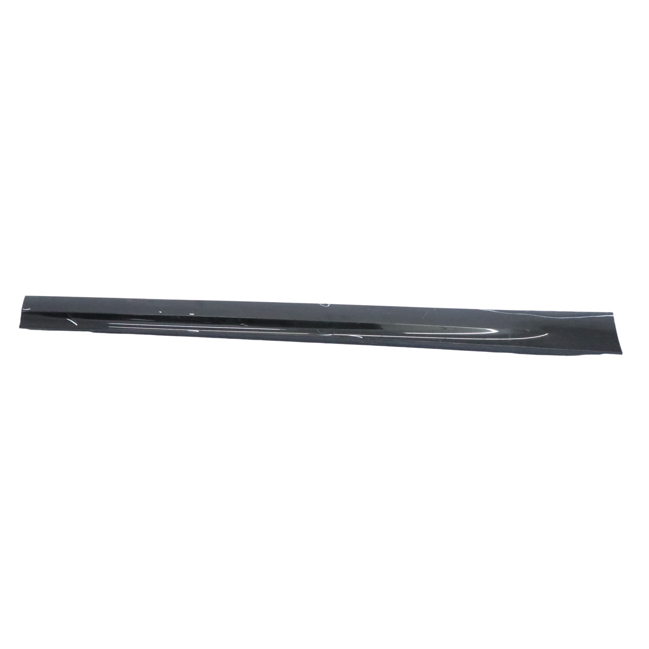 BMW 3 E90 E91 LCI Sill Strip Side Skirt Right O/S Black Sapphire Metallic - 475