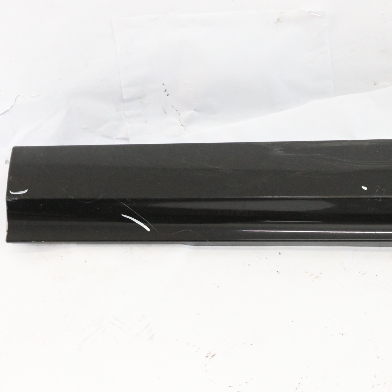 BMW 3 E90 E91 LCI Sill Strip Side Skirt Right O/S Black Sapphire Metallic - 475