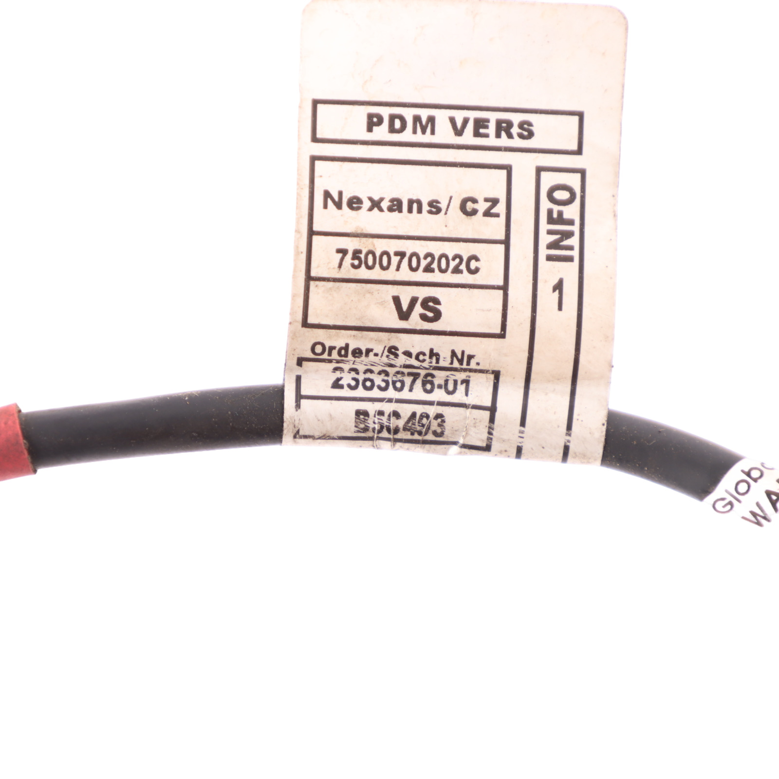 Batteriekabel BMW F22 Negative Erde Kabel Minus Elektrische Leitung 7625999