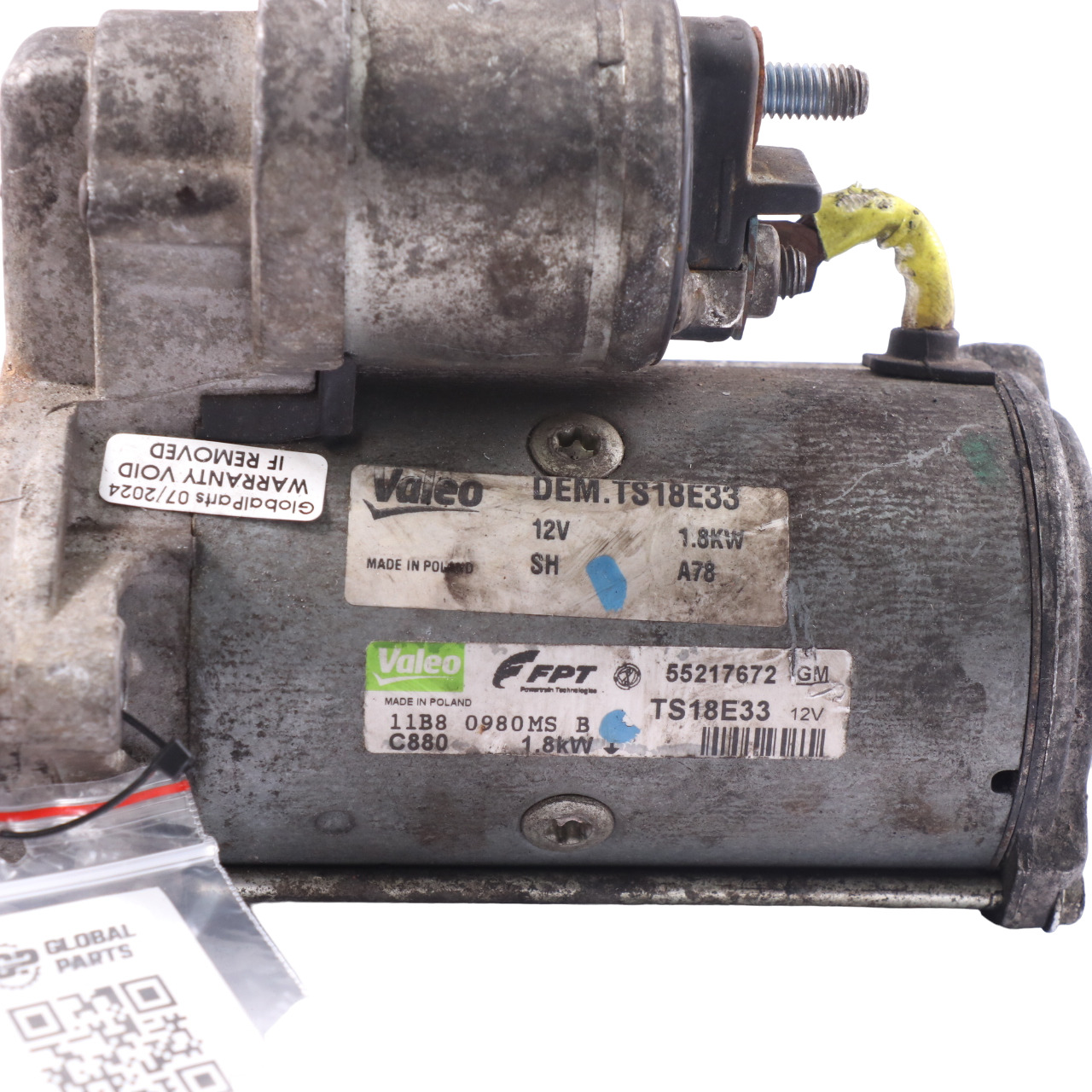 Opel Corsa D 1.3 CDTI Motor Anlasser 55217672