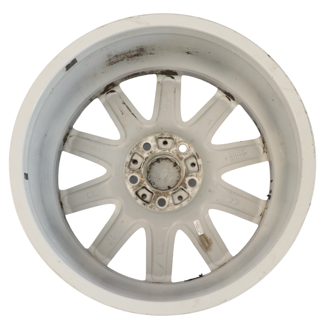 BMW E65 Vorderseite Silber Felge 19" Sternspeiche 95 ET:24 9J 6753241