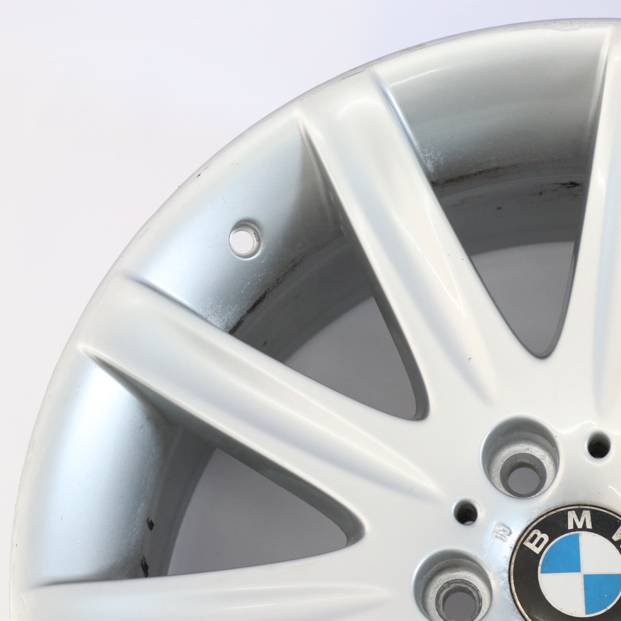 BMW E65 Vorderseite Silber Felge 19" Sternspeiche 95 ET:24 9J 6753241