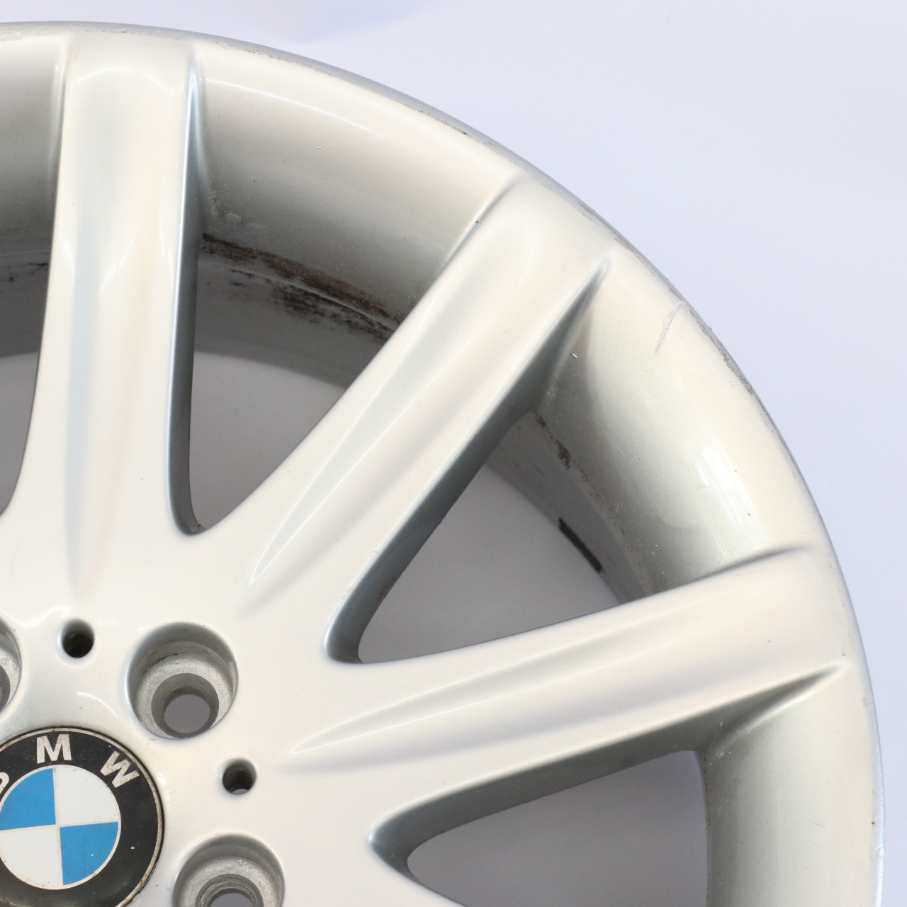 BMW E65 Vorderseite Silber Felge 19" Sternspeiche 95 ET:24 9J 6753241