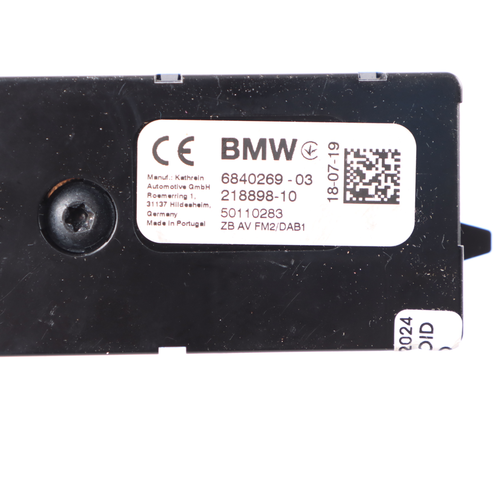 BMW X4M F98 G02 Antennenverstärker Radio Signal FM2 DAB Verstärkermodul 6840269