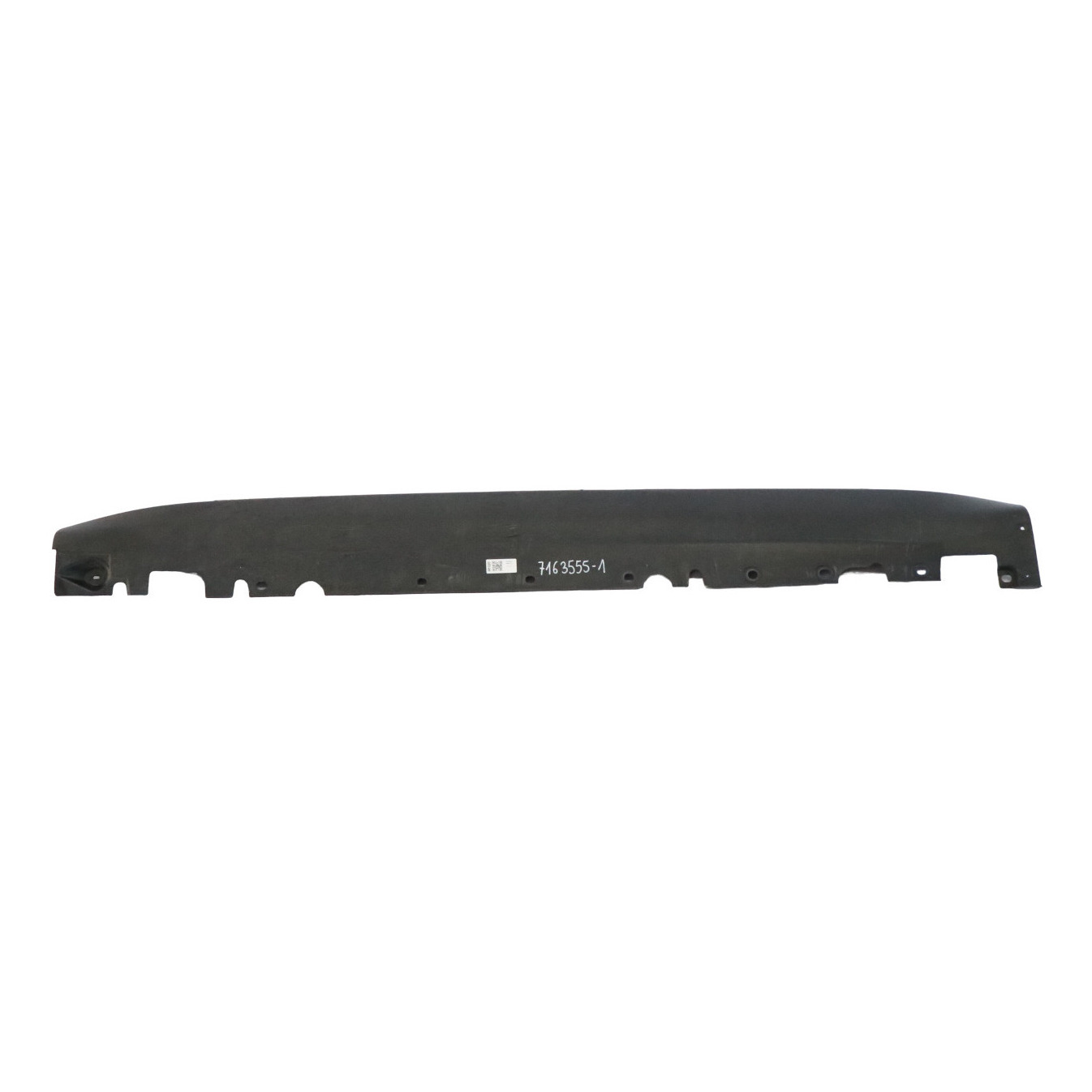 BMW X5 E70 Side Skirt Left N/S Sill Strip Cover Panel Aluminium Footplate Black