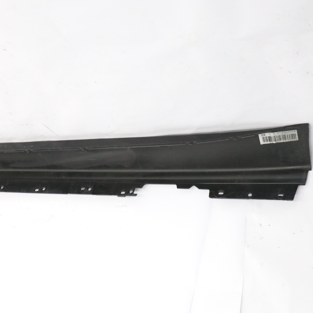 BMW F30 F31 Side Skirt Sill Strip Right O/S Black Sapphire Metallic - 475