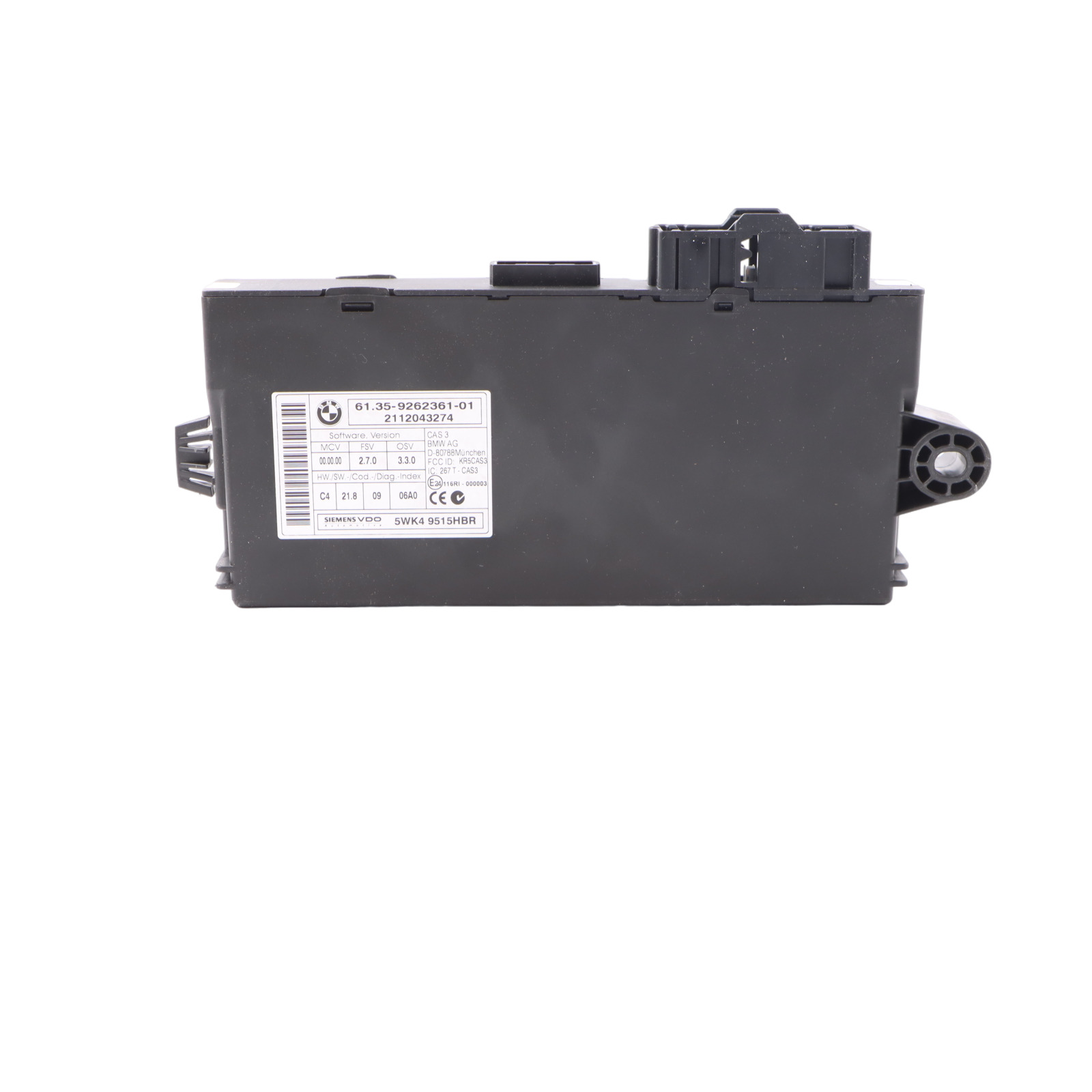 BMW E81 E87 LCI N43 118i 143HP ECU Steuergerät DME 7621178 CAS3 Automatik