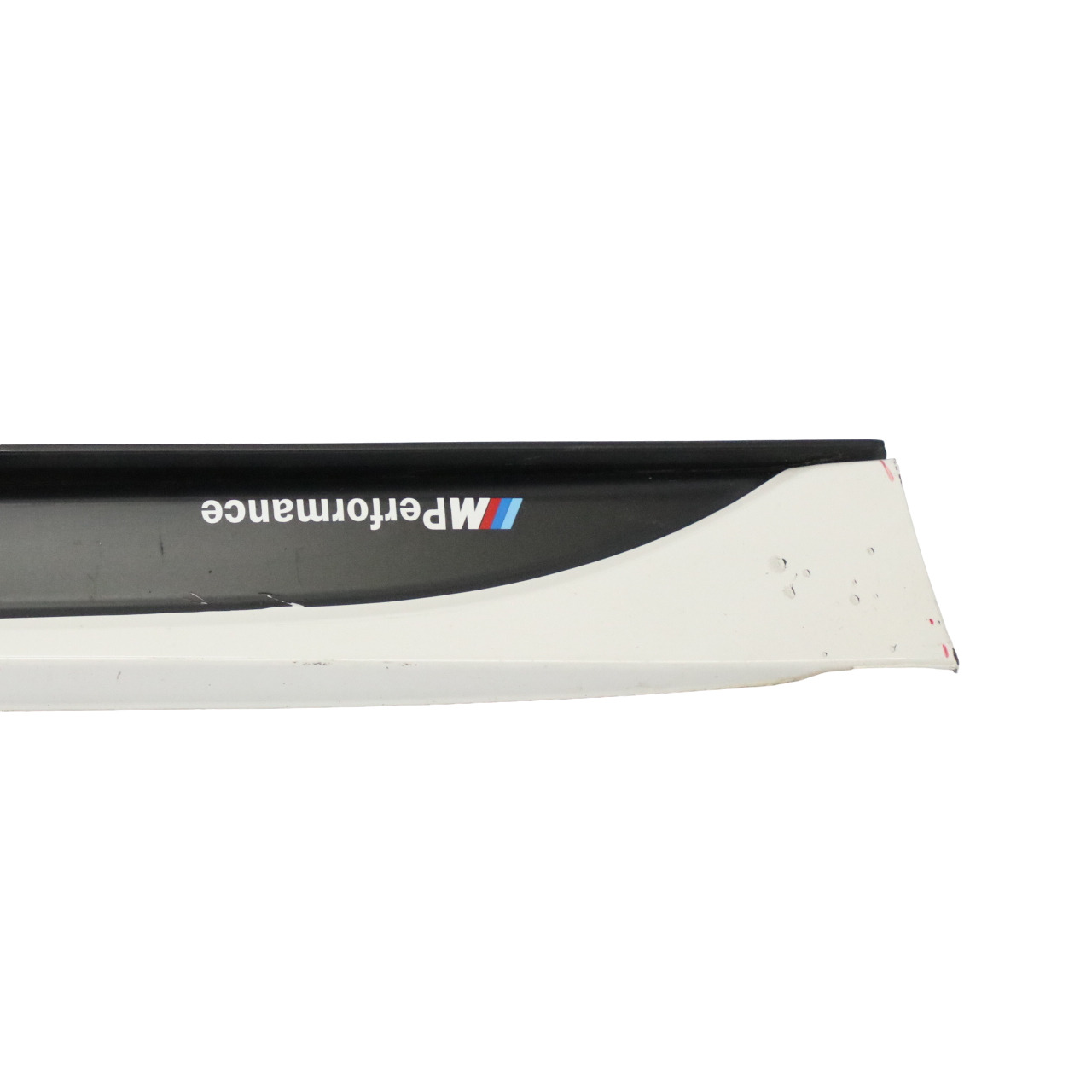 Side Skirt BMW F30 F31 M Sport Sill Strip Right O/S Alpinweiss White - 300