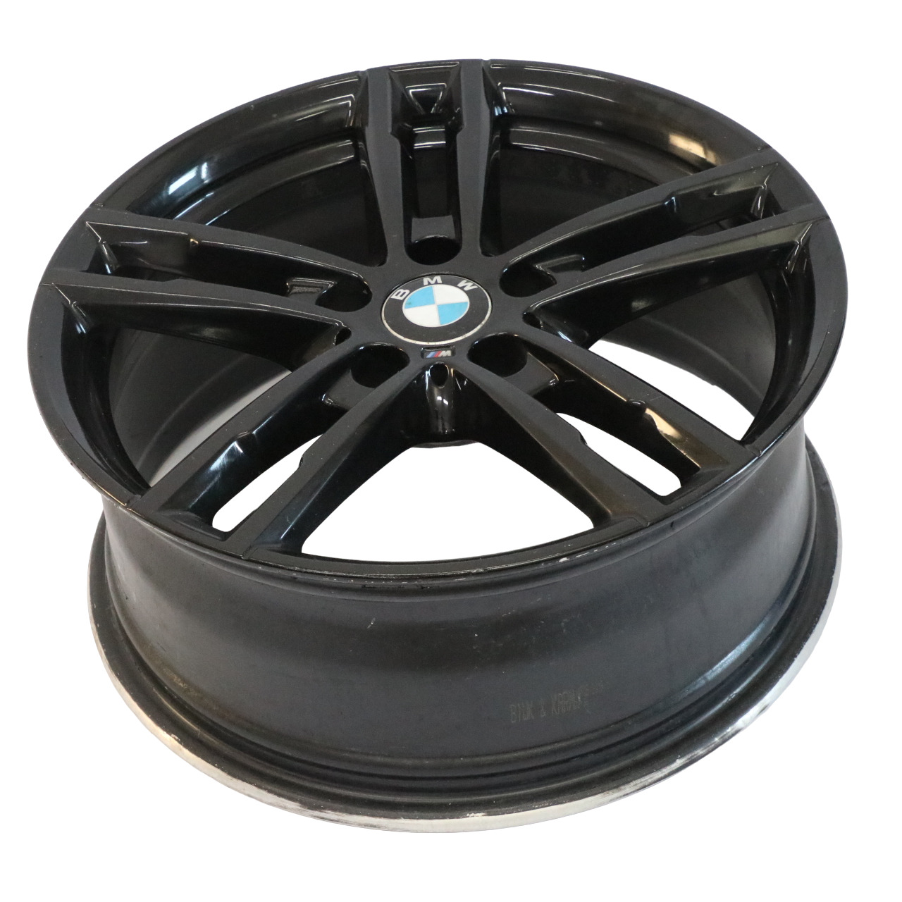 BMW F20 F21 F22 Schwarz Alufelge 18" 7,5J ET:45 M Doppel Speiche 719 8074185