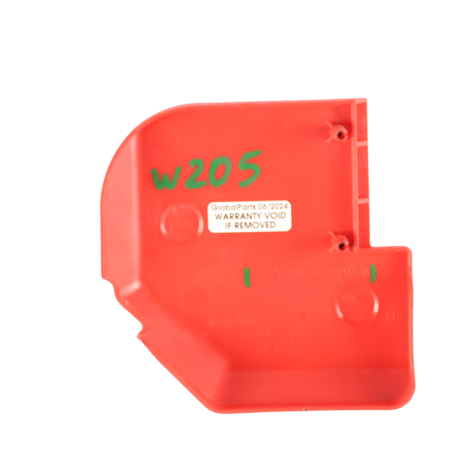 Batterie Abdeckung Mercedes W205 W212 Batterie Pluspol Abdeckung Rot A0005468502