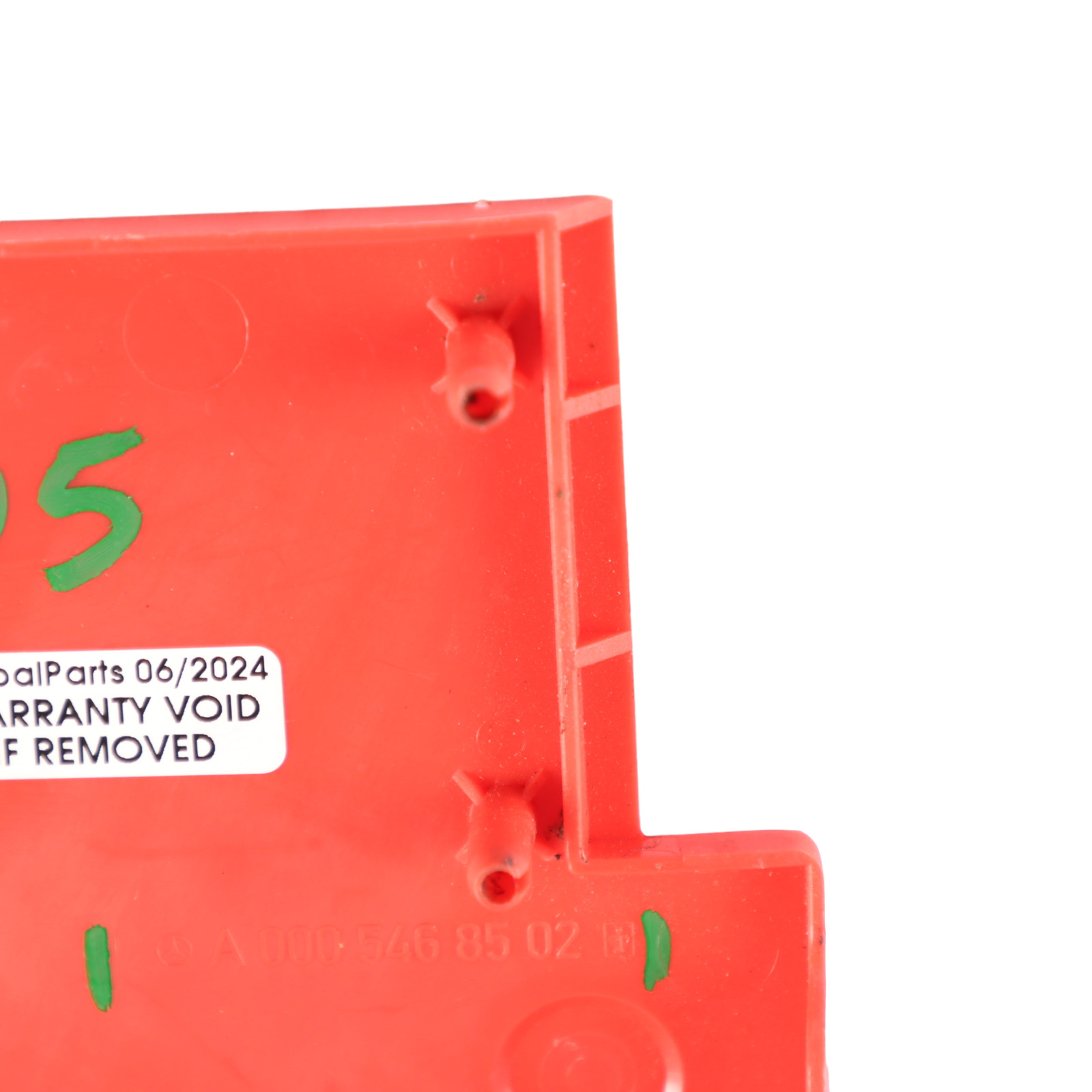 Batterie Abdeckung Mercedes W205 W212 Batterie Pluspol Abdeckung Rot A0005468502