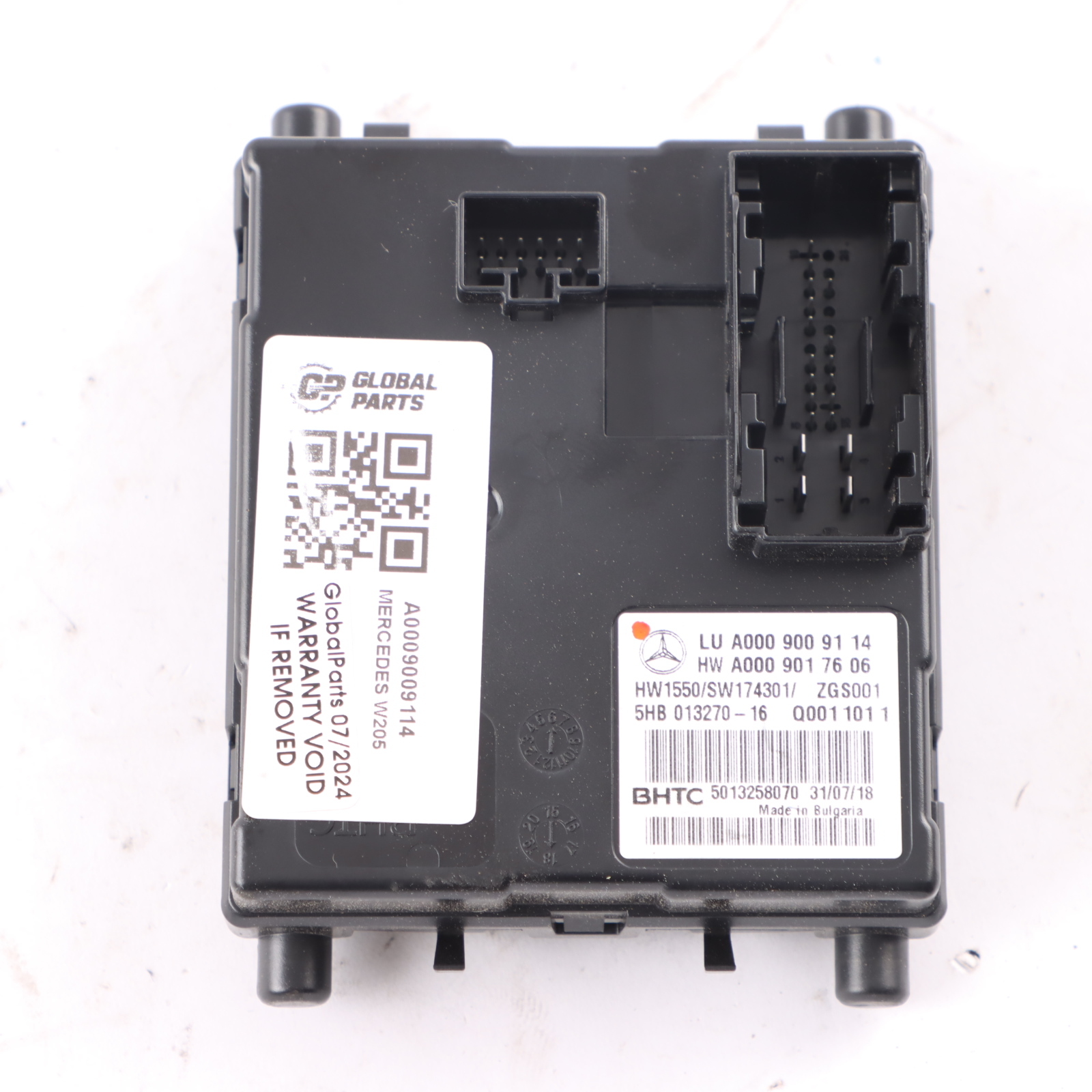 Mercedes W205 Klimaanlage Klimasteuerungsmodul ECU A0009009114