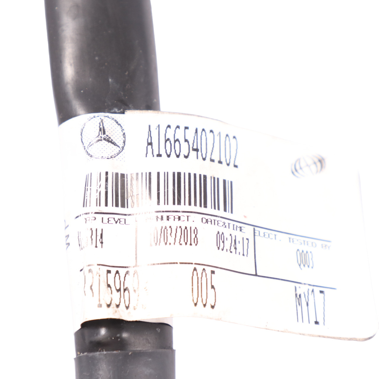 Batterie Kabel Mercedes W166 C292 Anlasser Licht Maschine Kabelbaum A1665402102