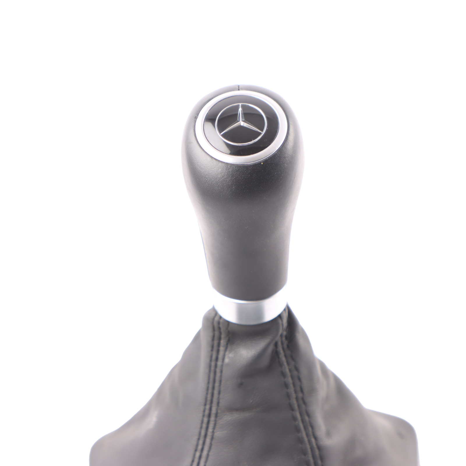 Mercedes SLK R172 Schalthebel Automatik Schaltknauf Stiefel Leder Schwarz