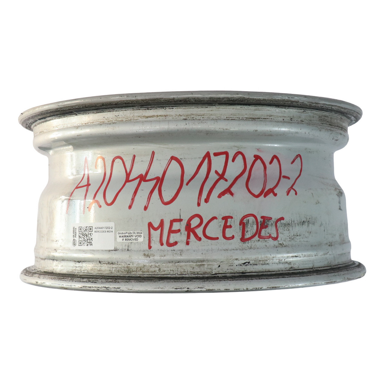 Mercedes W204 Leicht metall felge 16" ET:43 7J 5 Doppelspeiche A2044017202