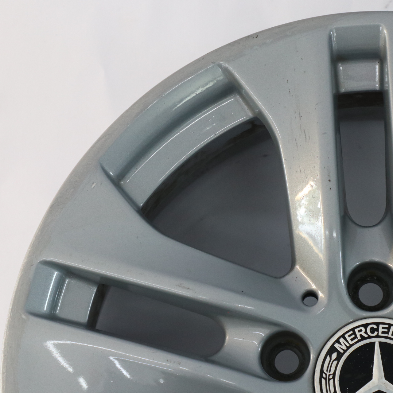 Mercedes W204 Leicht metall felge 16" ET:43 7J 5 Doppelspeiche A2044017202