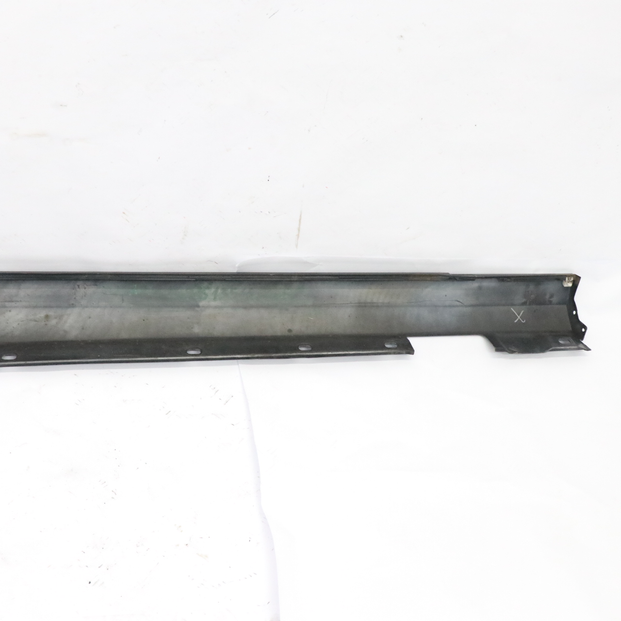 Mercedes W204 Side Skirt Sill Cover Door Panel Left N/S Magnetite Black - 183