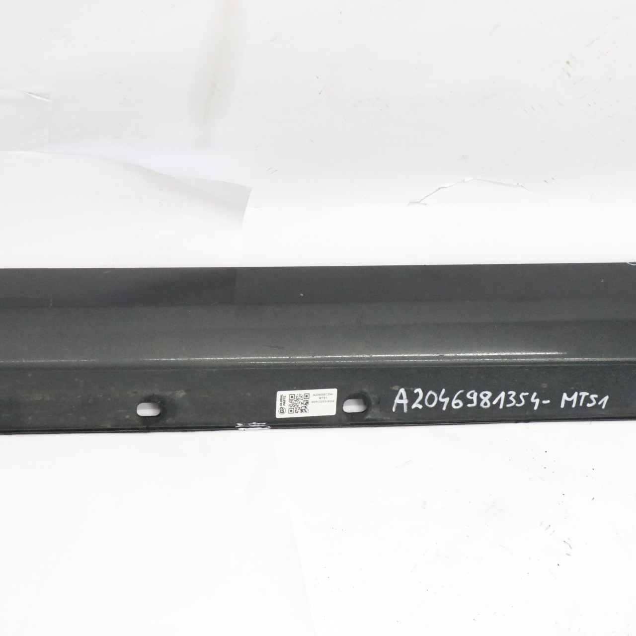 Mercedes W204 Side Skirt Sill Cover Door Panel Left N/S Magnetite Black - 183