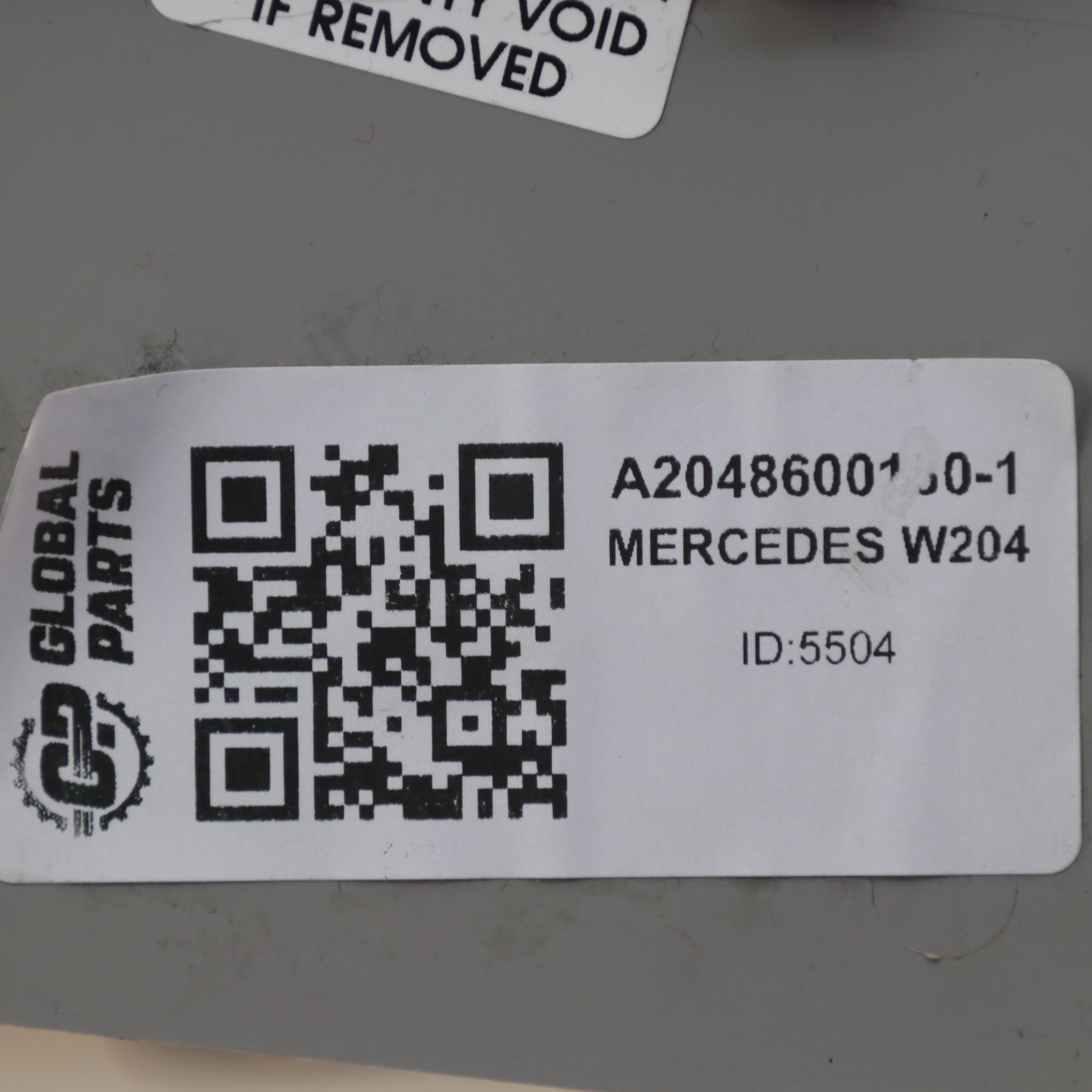 Mercedes W204 Säule Trim B-Säule Links Abdeckung Panel A2048600130