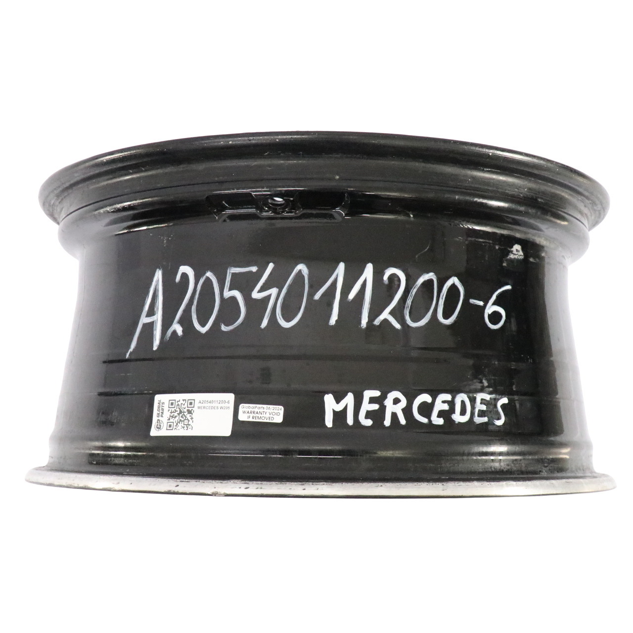 Mercedes W205 Schwarz AMG Leicht Metall Rad Felge 18" 8,5J ET:49 A2054011200