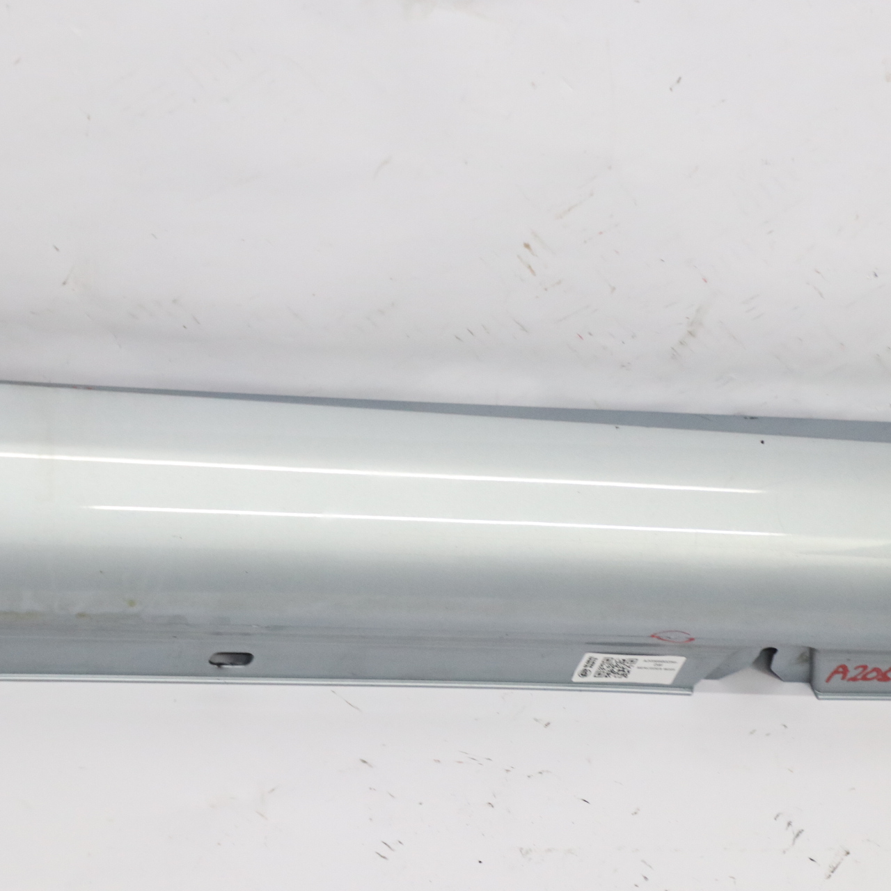 Mercedes W205 Side Skirt Right O/S Door Sill Cover Diamond Silver Metallic - 988