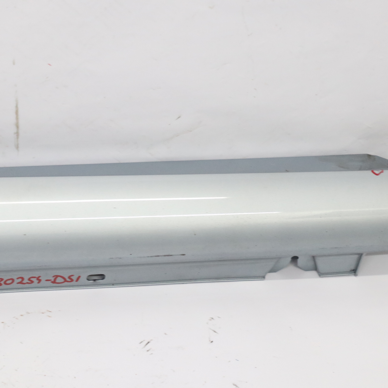 Mercedes W205 Side Skirt Right O/S Door Sill Cover Diamond Silver Metallic - 988