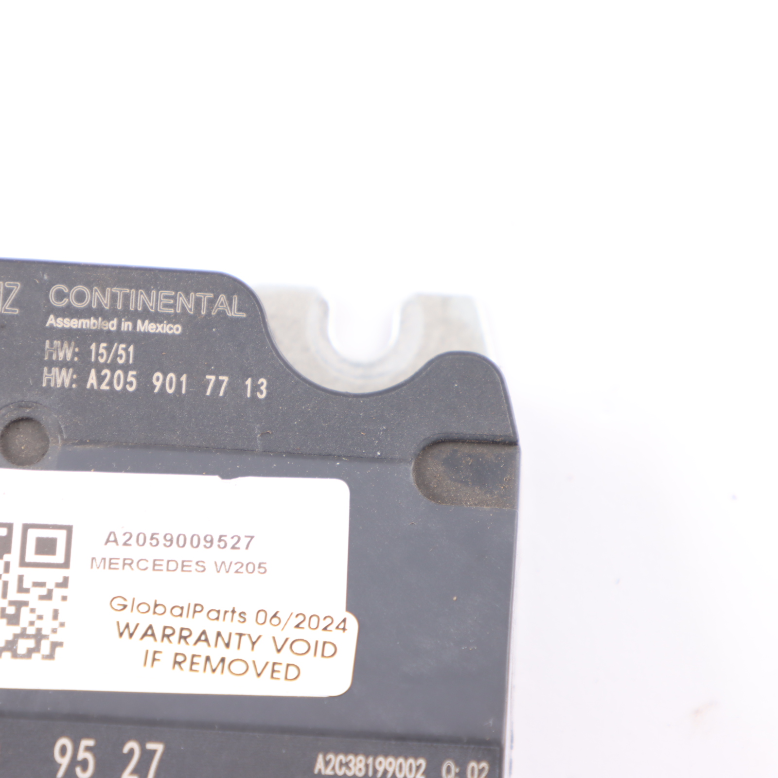 Mercedes W205 Air Modul ICM SRS Steuergerät ECU A2059009527