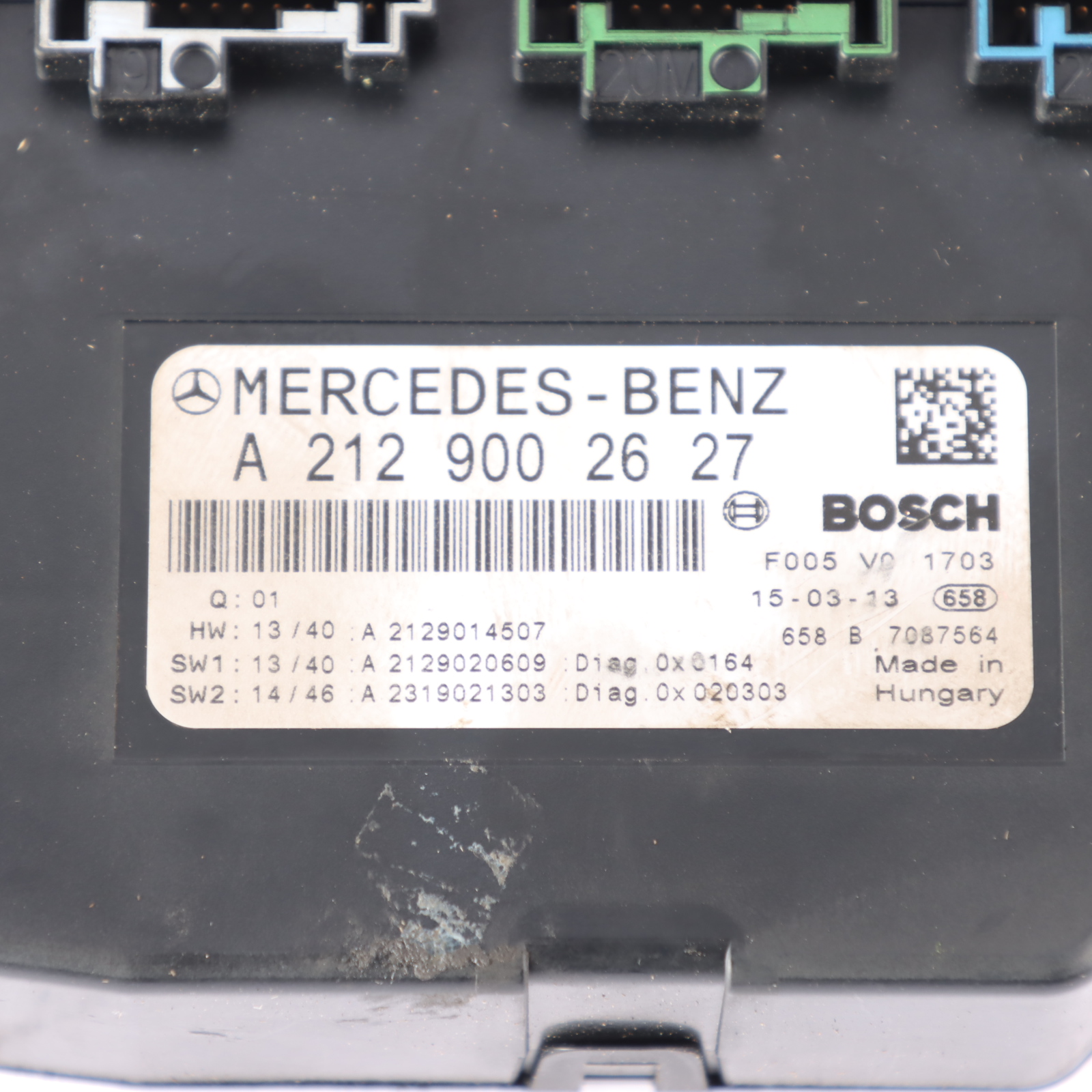 Mercedes W212 Sicherungskasten Relaismodul Steuergerät A2129002627