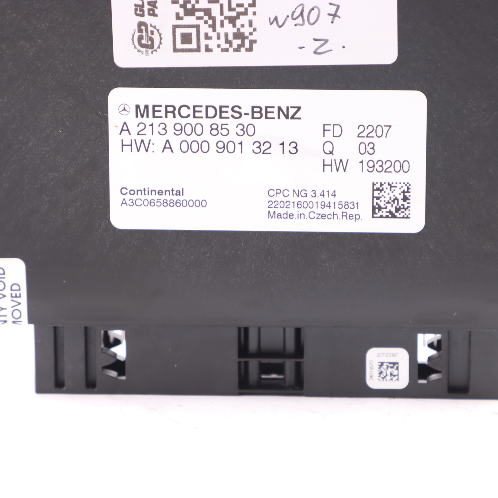 Mercedes W213 W447 Getriebe Steuergerät Modul ECU A2139008530