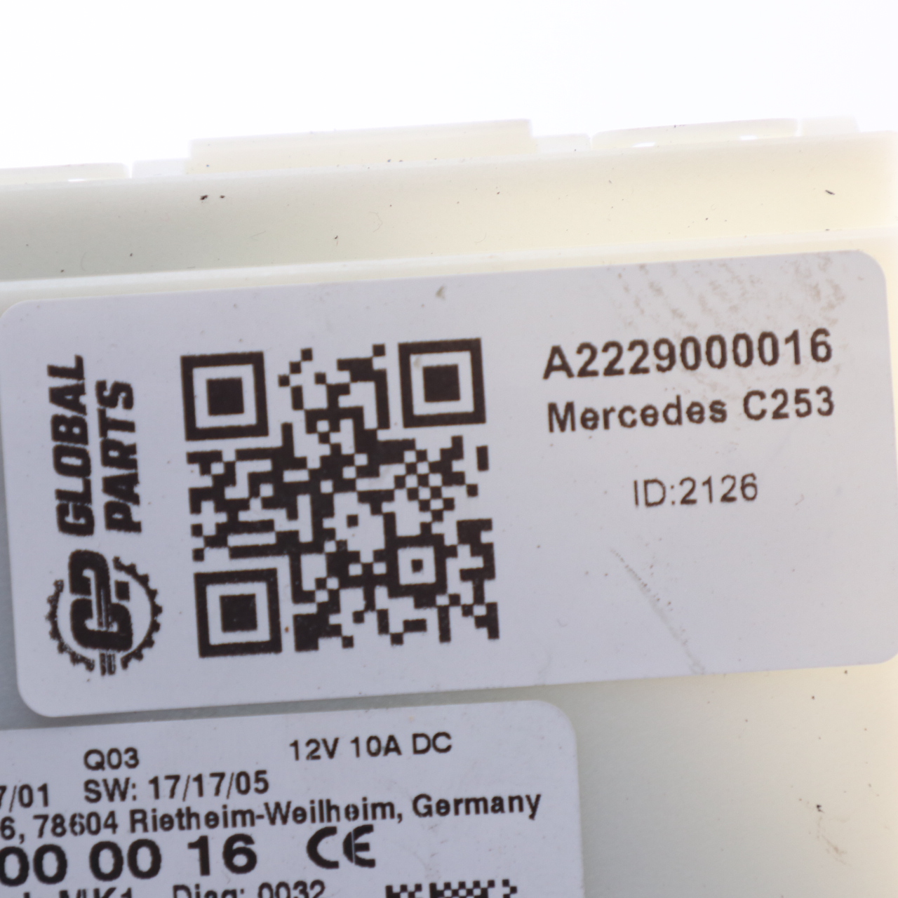 Eingangsmodul Mercedes C253 W205 W213 C238 Keyless Go Steuergerät A2229000016