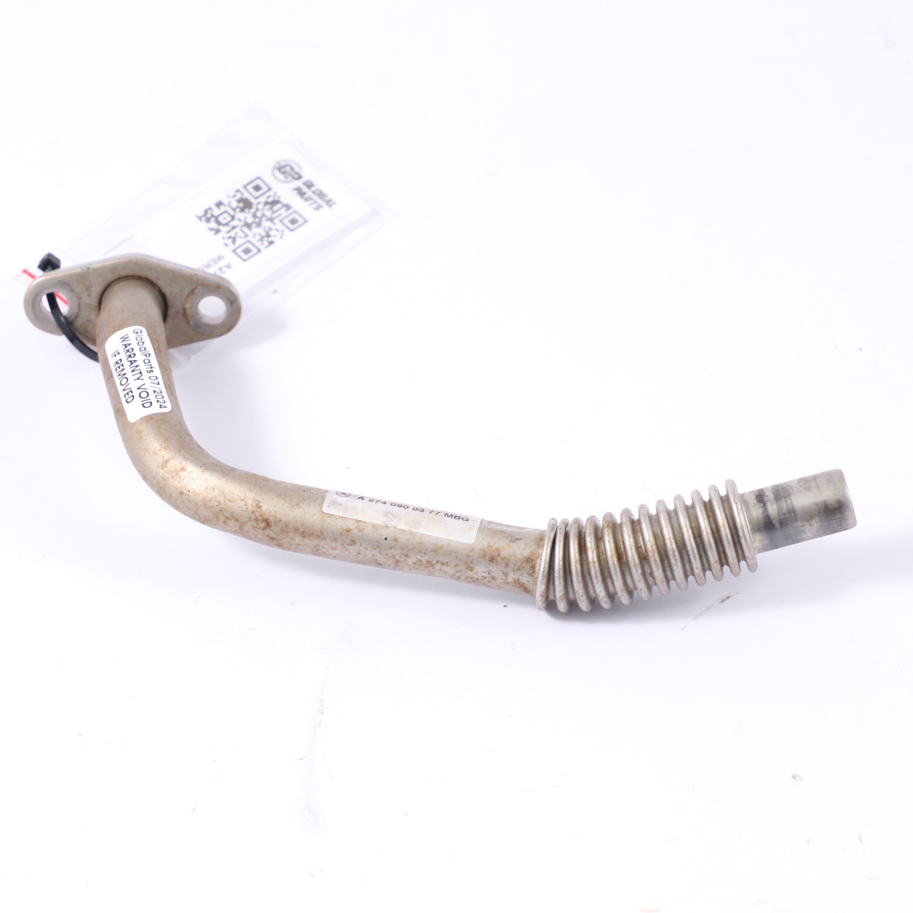 Mercedes W204 W212 Turbolader Turboöl Rücklaufleitung Schlauch A2740900377