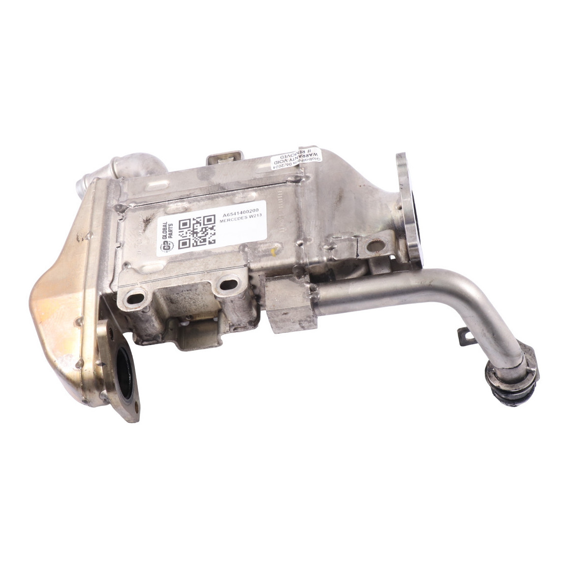 AGR Kühler Mercedes W213 C238 Diesel OM654 OM656 Abgaskühler A6541400200