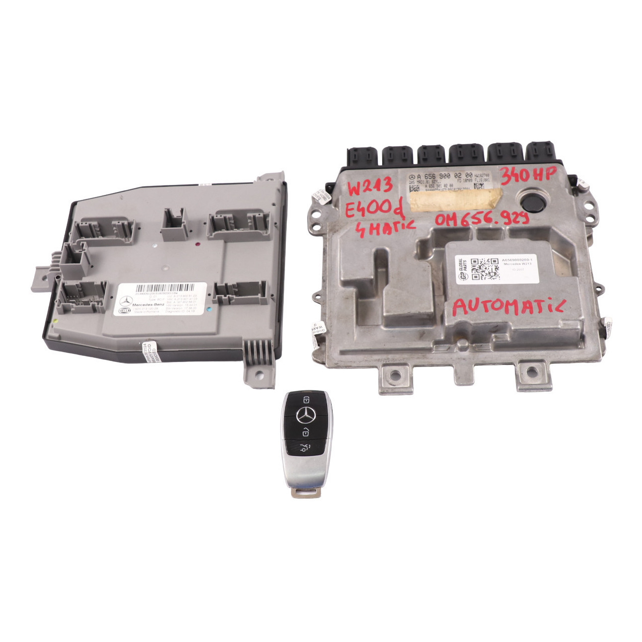 Mercedes W213 E400d OM656.929 Motorsteuerung ECU Kit A6569000200 Automatik