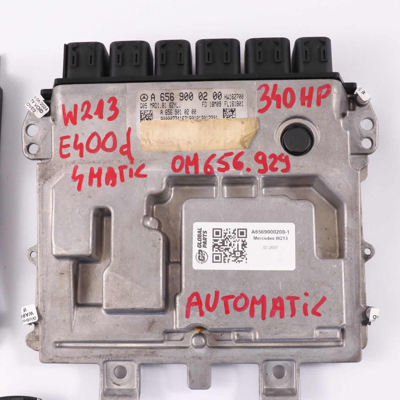 Mercedes W213 E400d OM656.929 Motorsteuerung ECU Kit A6569000200 Automatik