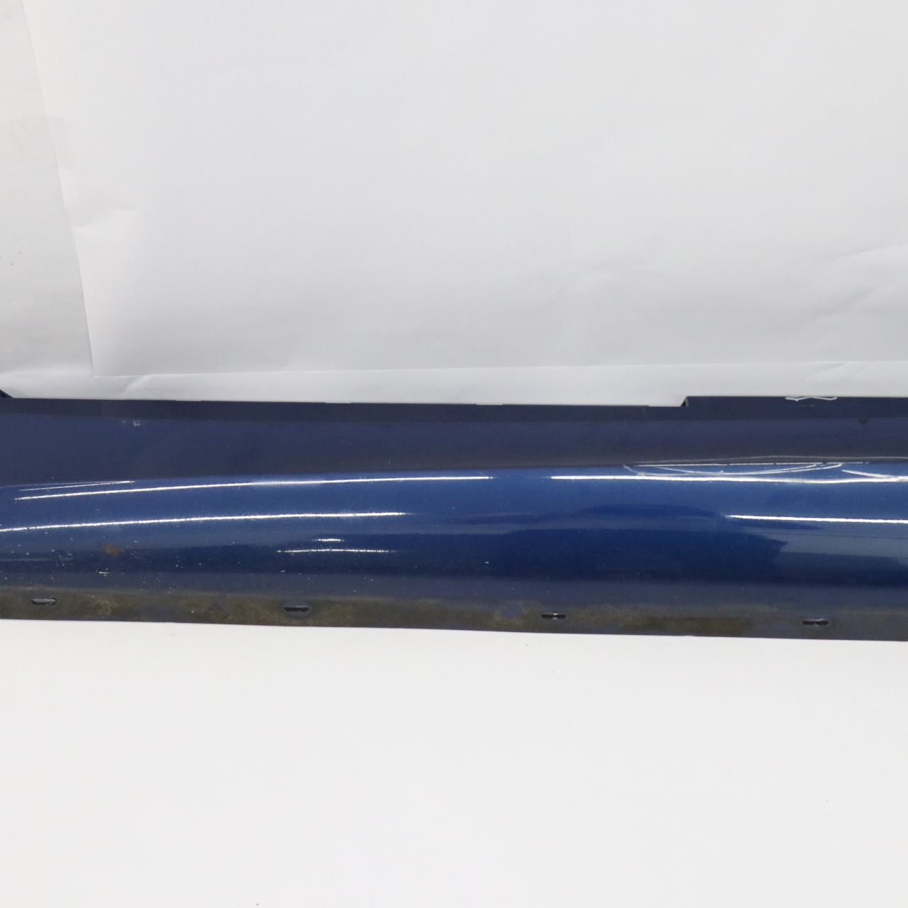 BMW E87 M Sport Sill Strip Side Skirt Left N/S Le Mans Blue Metallic - 381