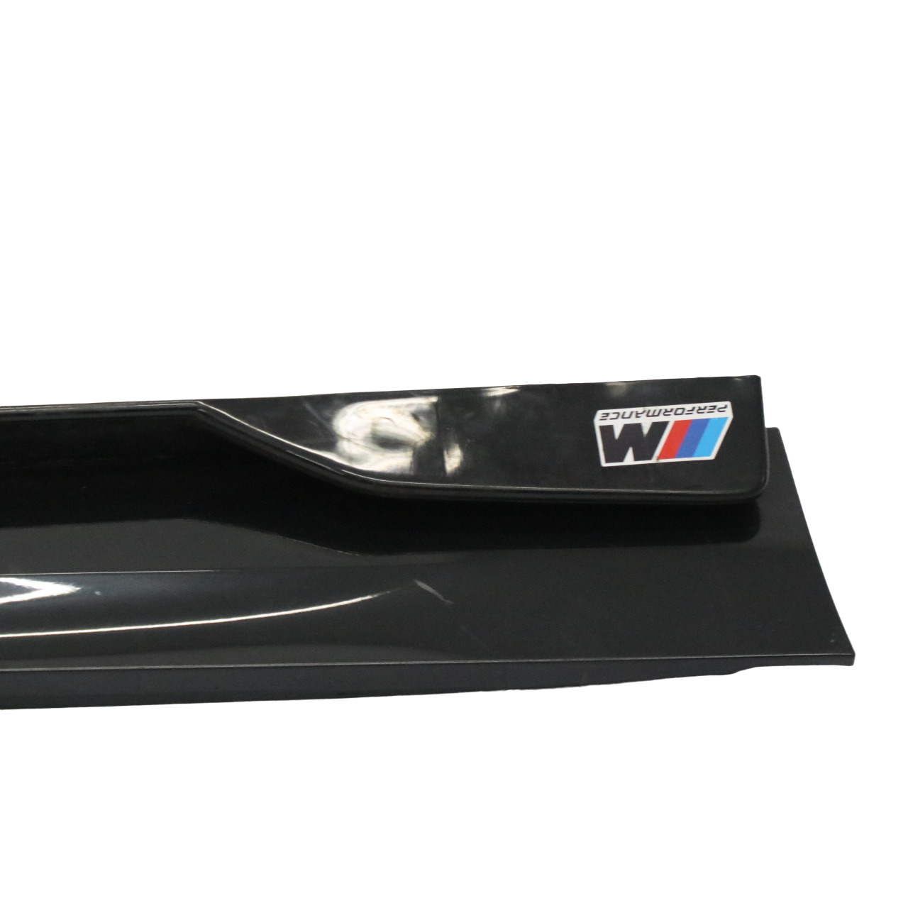 BMW E90 LCI Side Skirt M Sport Sill Strip Right O/S Black Sapphire Metallic 475