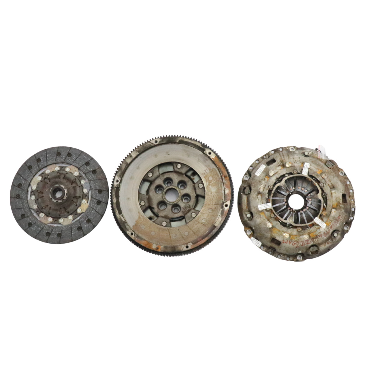 VW Volkswagen Touran 1T 2.0 Diesel Dual Twin Mass Flywheel Clutch Kit 022141015S