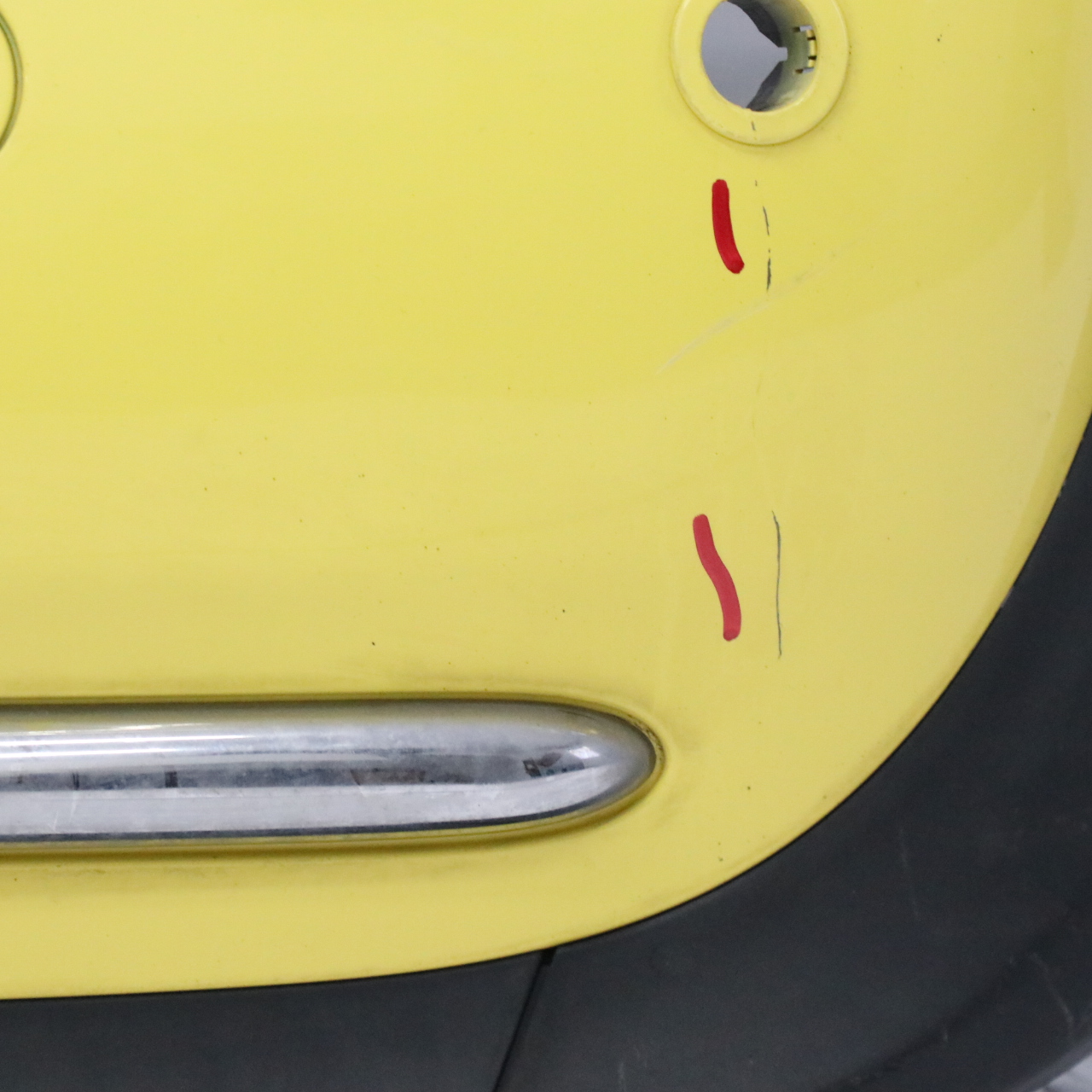 Mini R52 Cabrio Stossfänger Hinten Liquid Yellow Gelb - 902