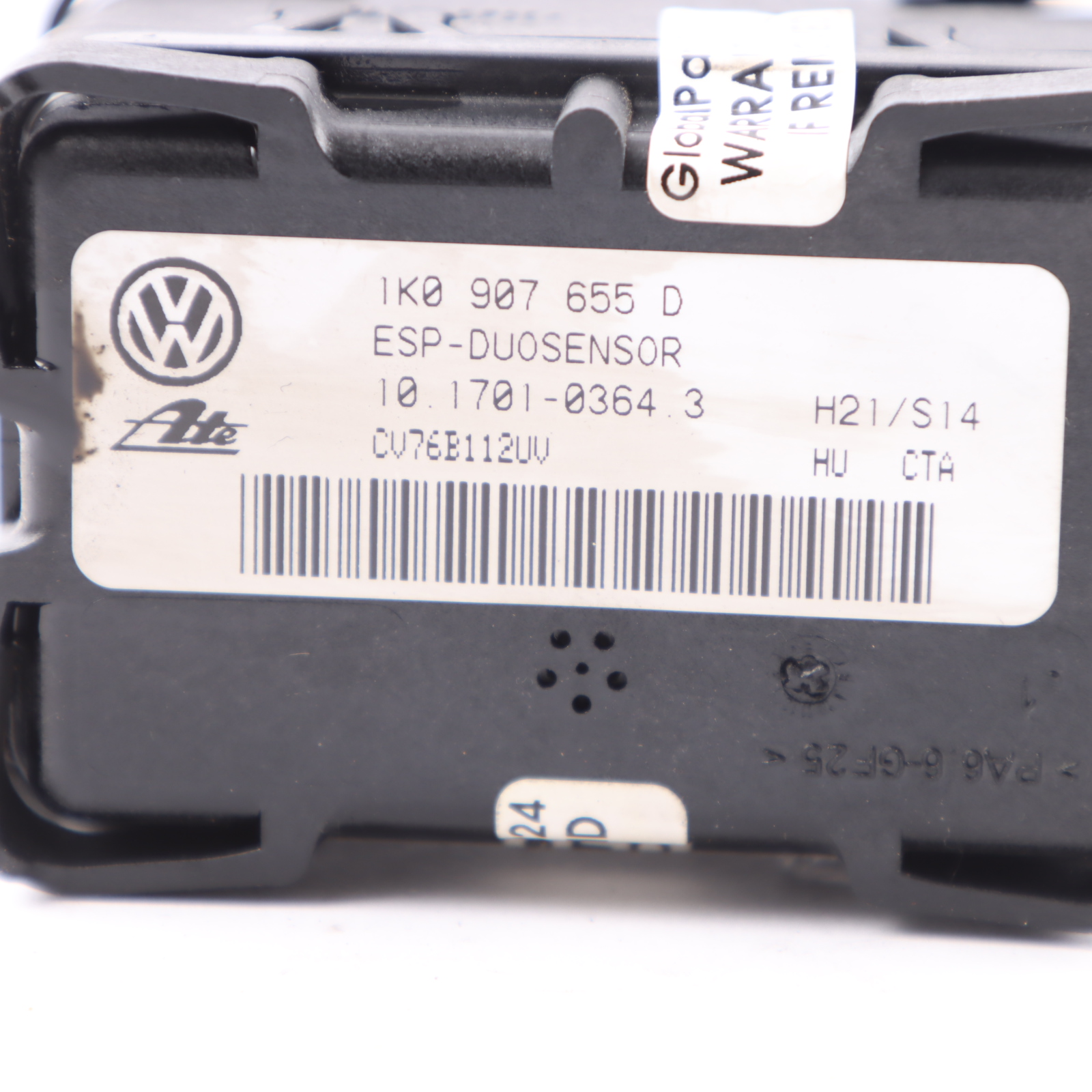 VW Touran 1T Giersensor ESP Drehratensteuergerät Modul 1K0907655D