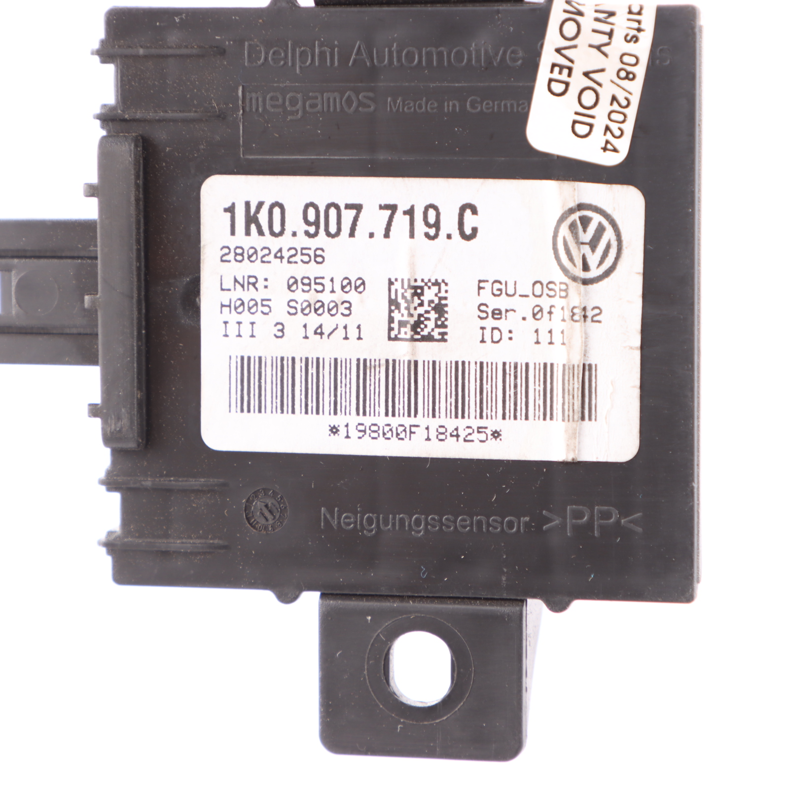 Audi A3 8P Anti Diebstahl Alarmanlage Steuergerät ECU 1K0907719C