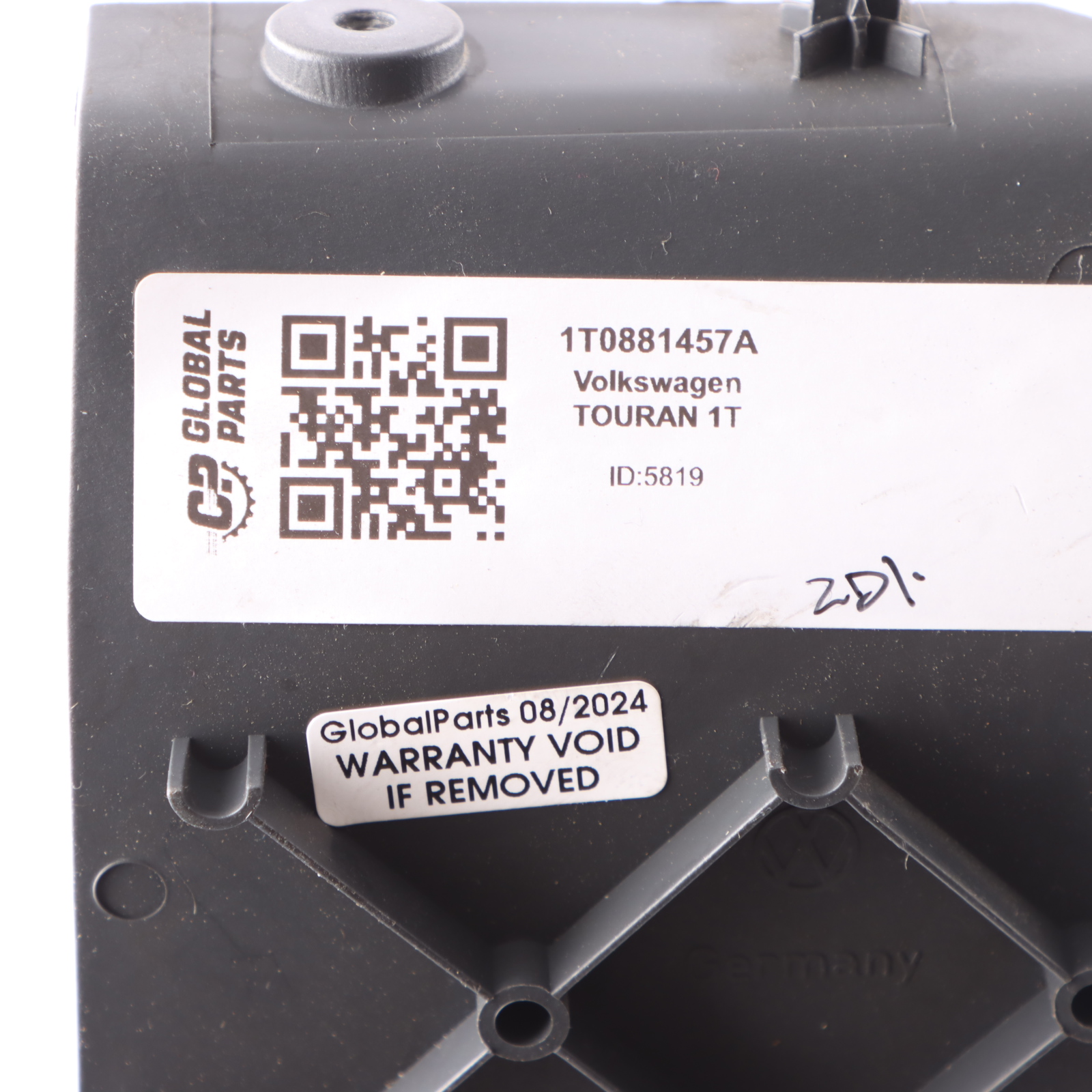 Volkswagen Touran 1T Sitz Verkleidung Vorne Links Gehäuse Abdeckung 1T0881457A