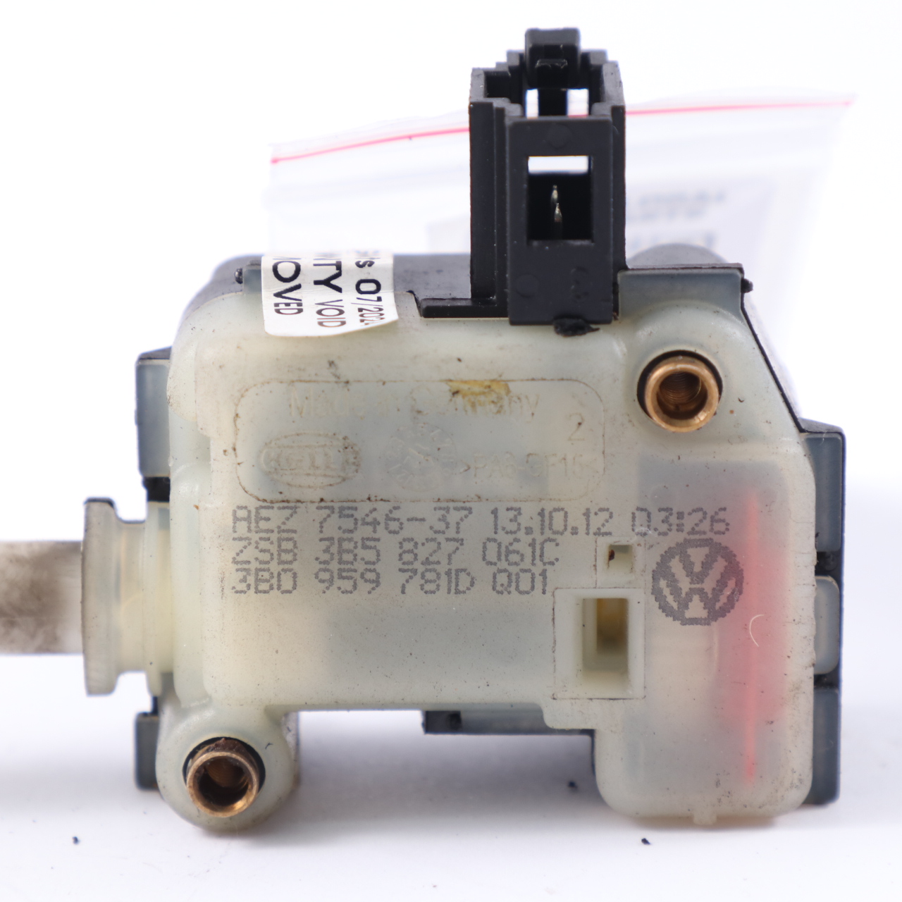 Volkswagen Caddy Maxi Heck Klappe Hinten Sperre Solenoid Aktuator 3B0959781D