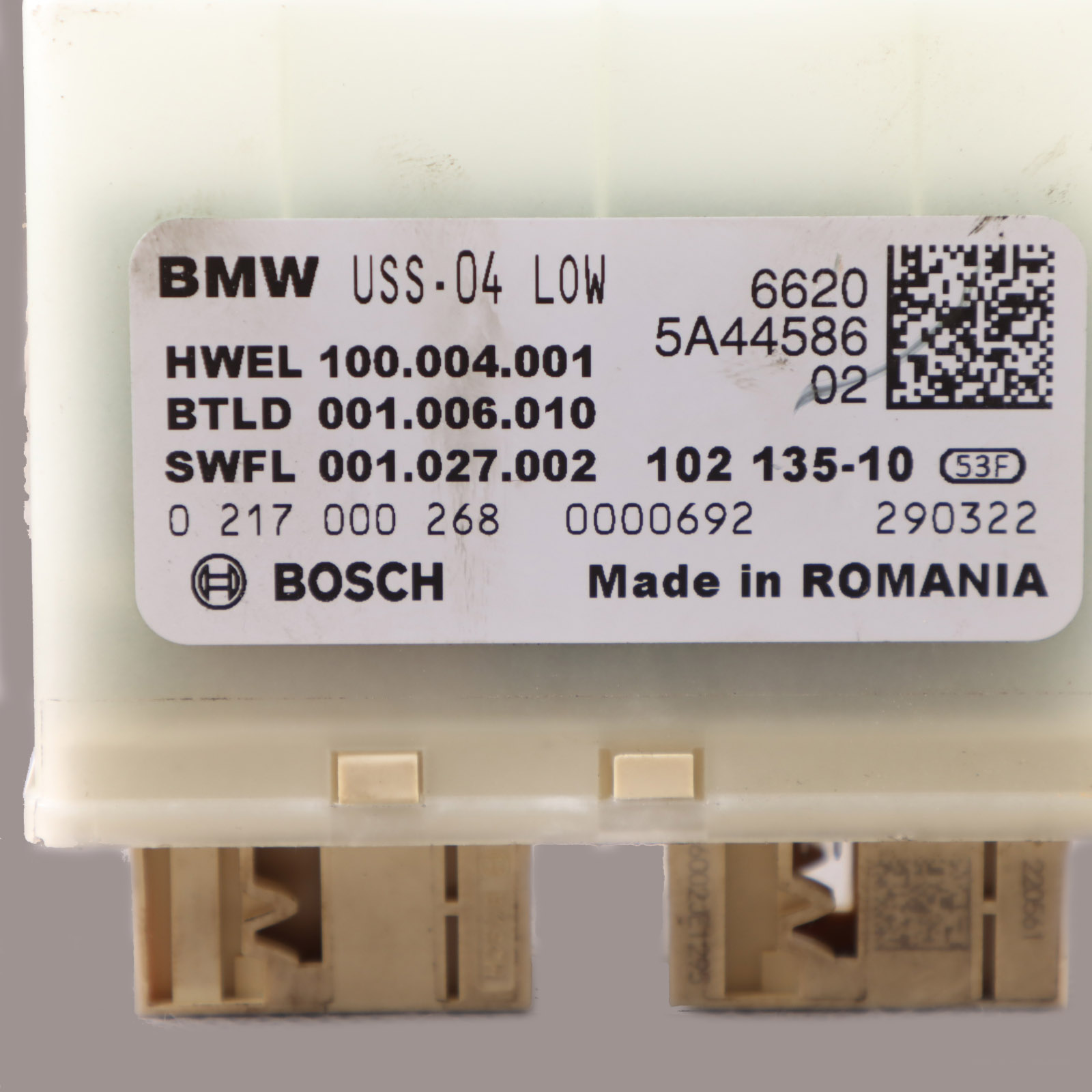 BMW F40 Ultraschall-Alarmanlage Modul Steuergerät 5A44586