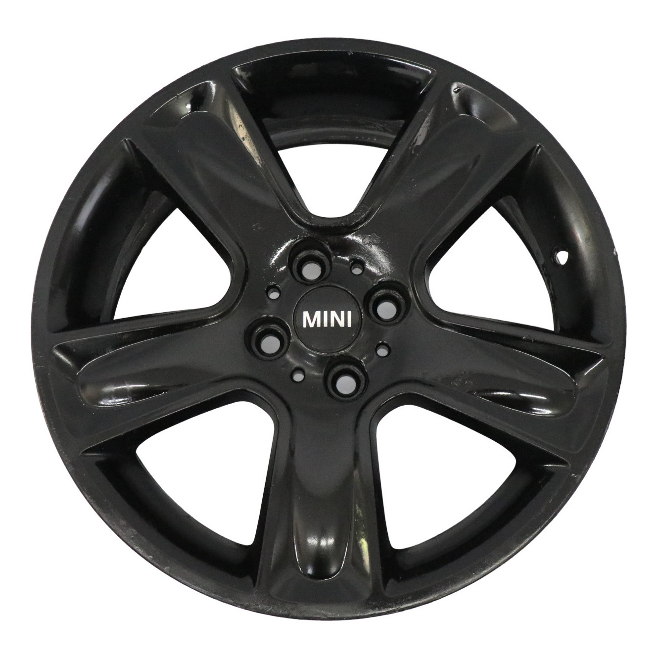 Mini R55 R56 R57 Felge Leicht Metall 17" 7J ET:48 Schwarz Sternkugel 111